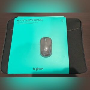 Logitech Mouse & Laptop Sleeve bundle